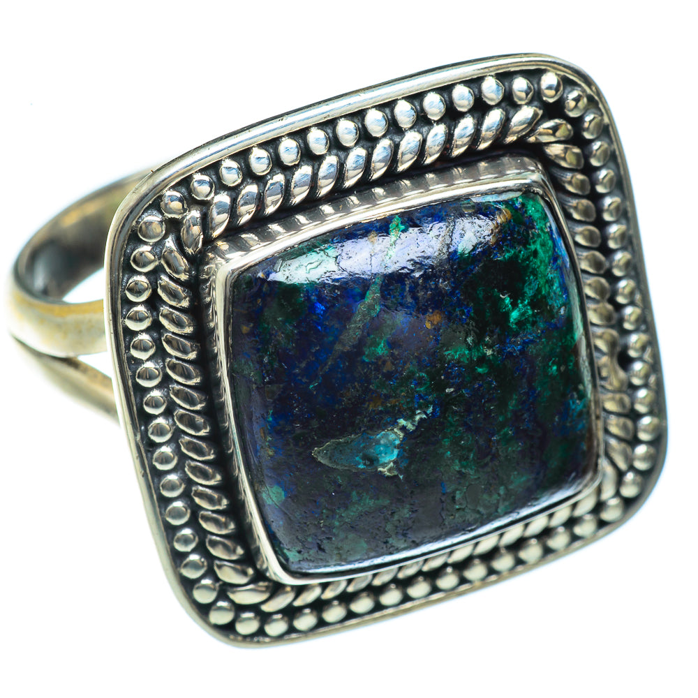 Chrysocolla Rings handcrafted by Anasilvercos - RING43942