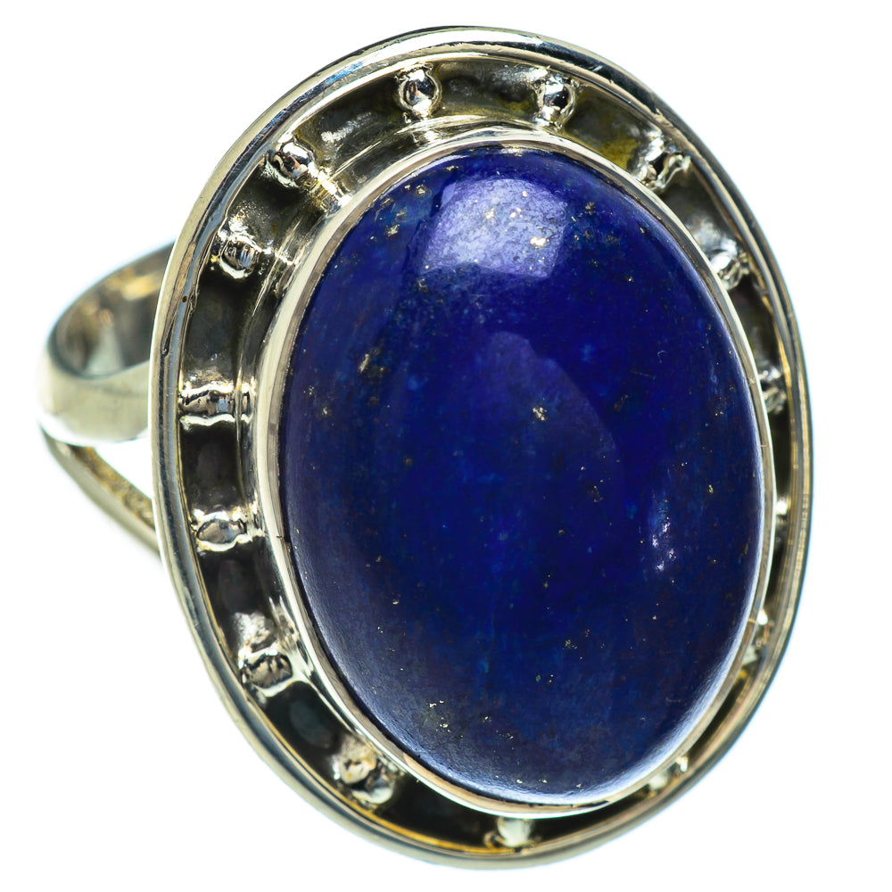 Lapis Lazuli Rings handcrafted by Anasilvercos - RING43945