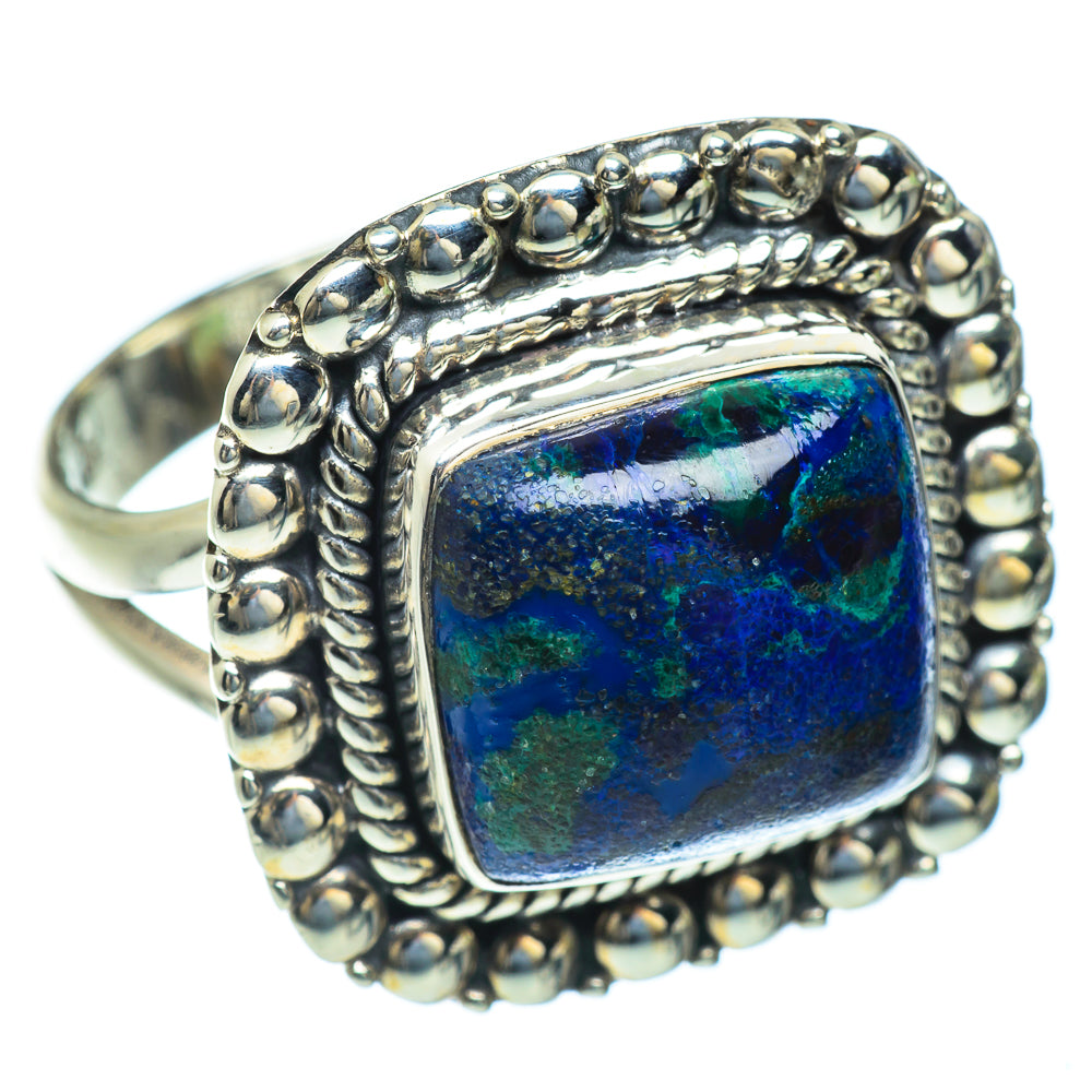 Azurite Rings handcrafted by Anasilvercos - RING43994