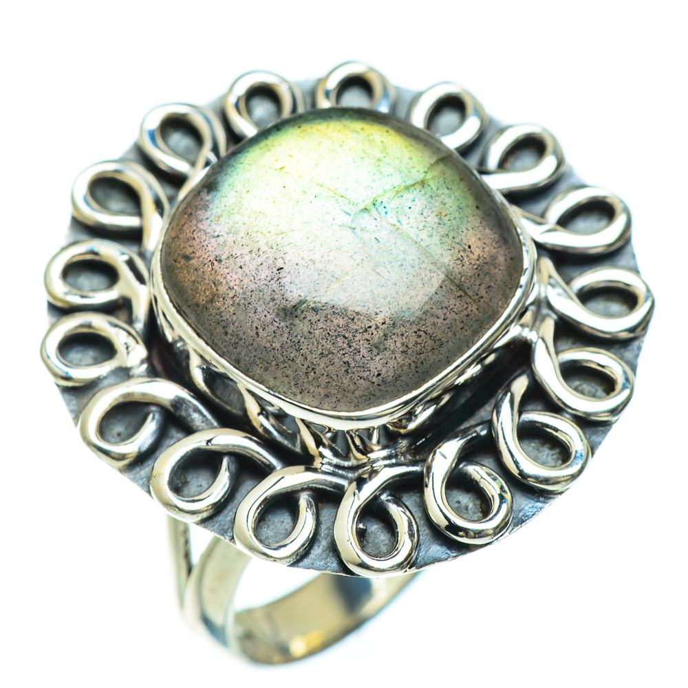 Labradorite Rings handcrafted by Anasilvercos - RING44042