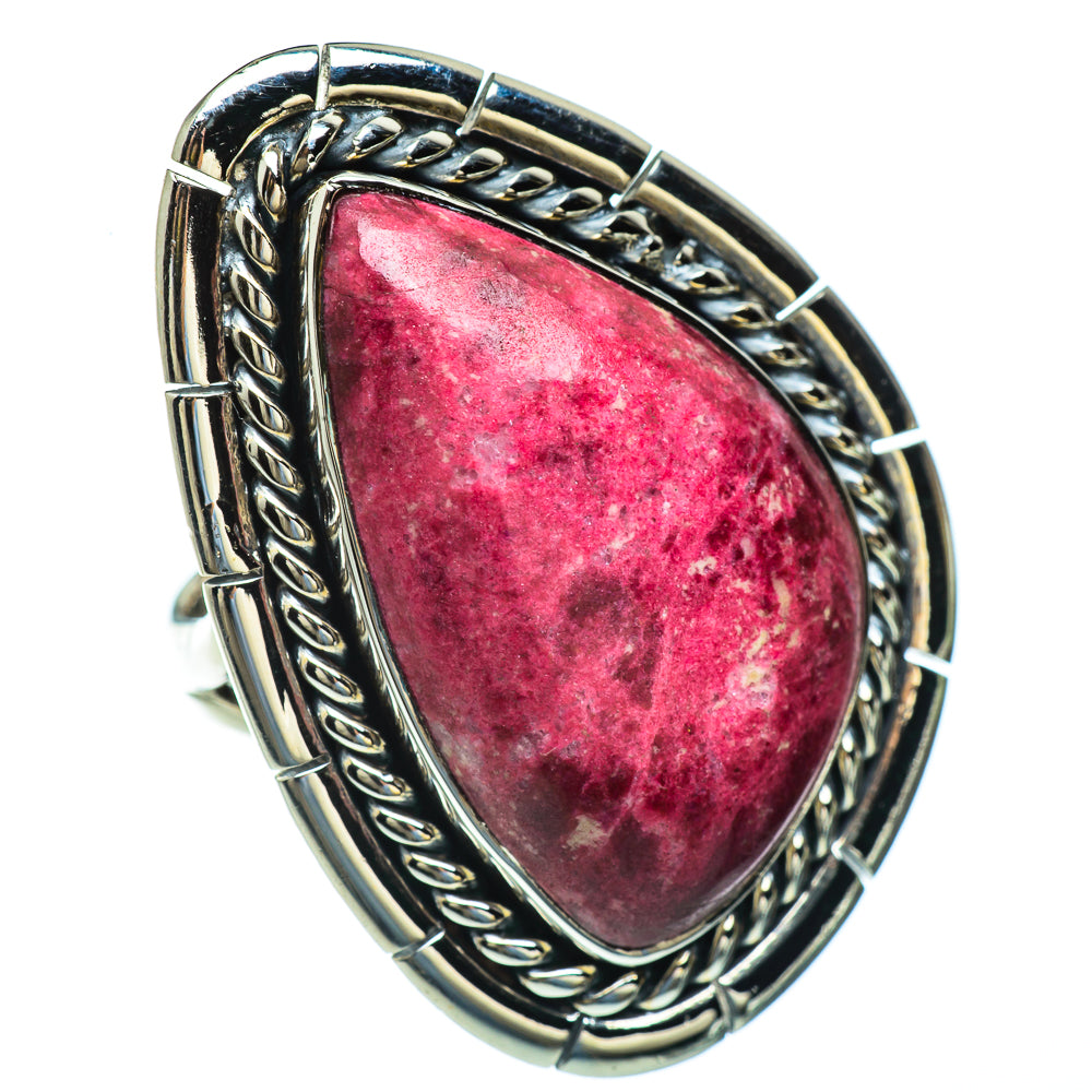 Thulite Rings handcrafted by Anasilvercos - RING44136