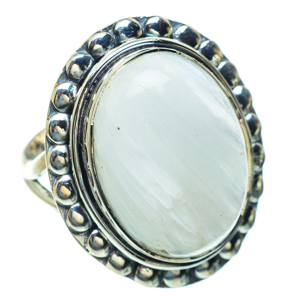 Scolecite Rings handcrafted by Anasilvercos - RING44190