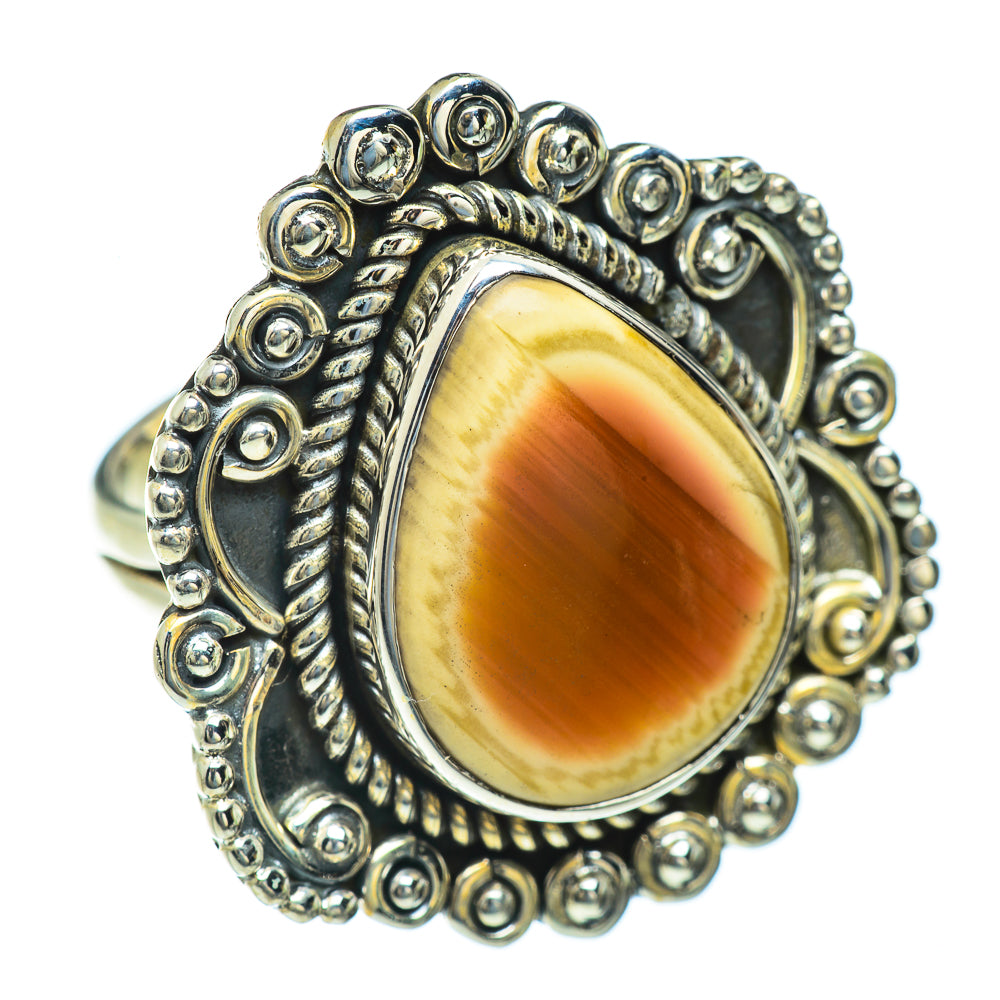 Willow Creek Jasper Rings handcrafted by Anasilvercos - RING44216