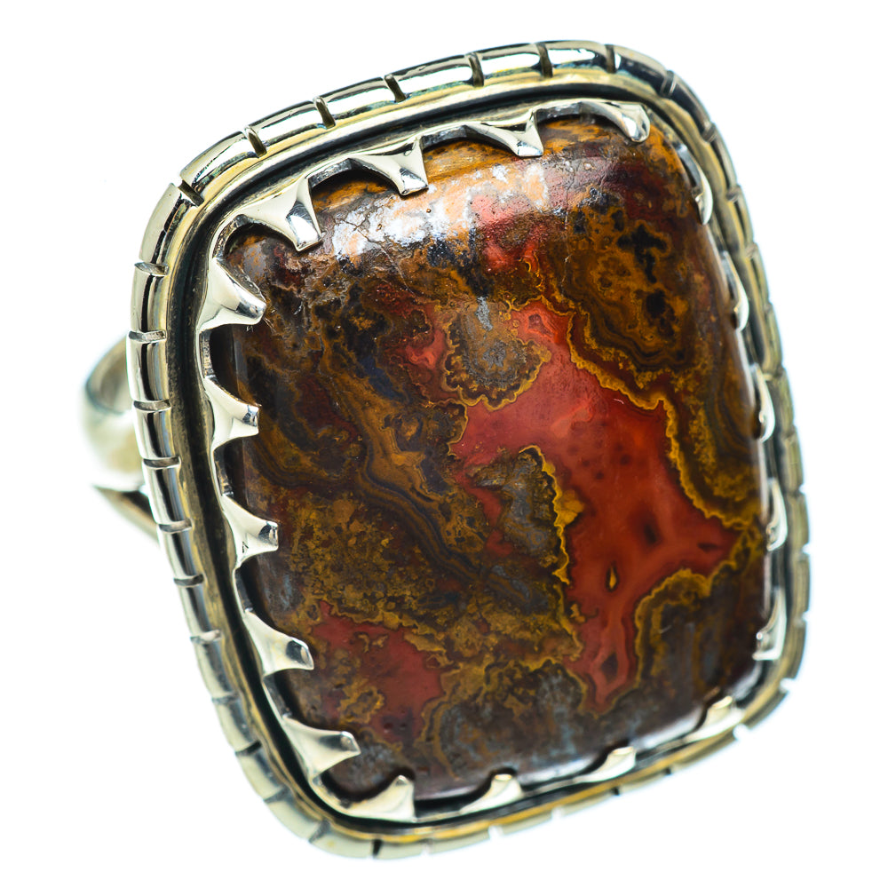 Moroccan Agate Rings handcrafted by Anasilvercos - RING44217