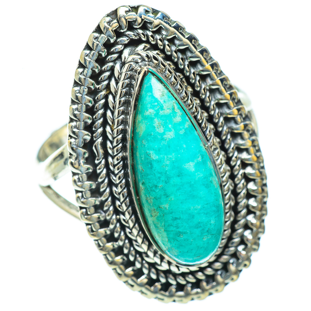 Amazonite Rings handcrafted by Anasilvercos - RING44244