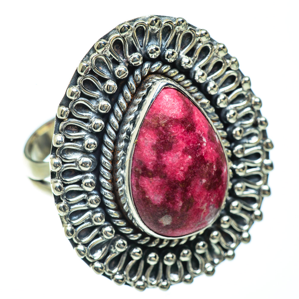 Thulite Rings handcrafted by Anasilvercos - RING44249