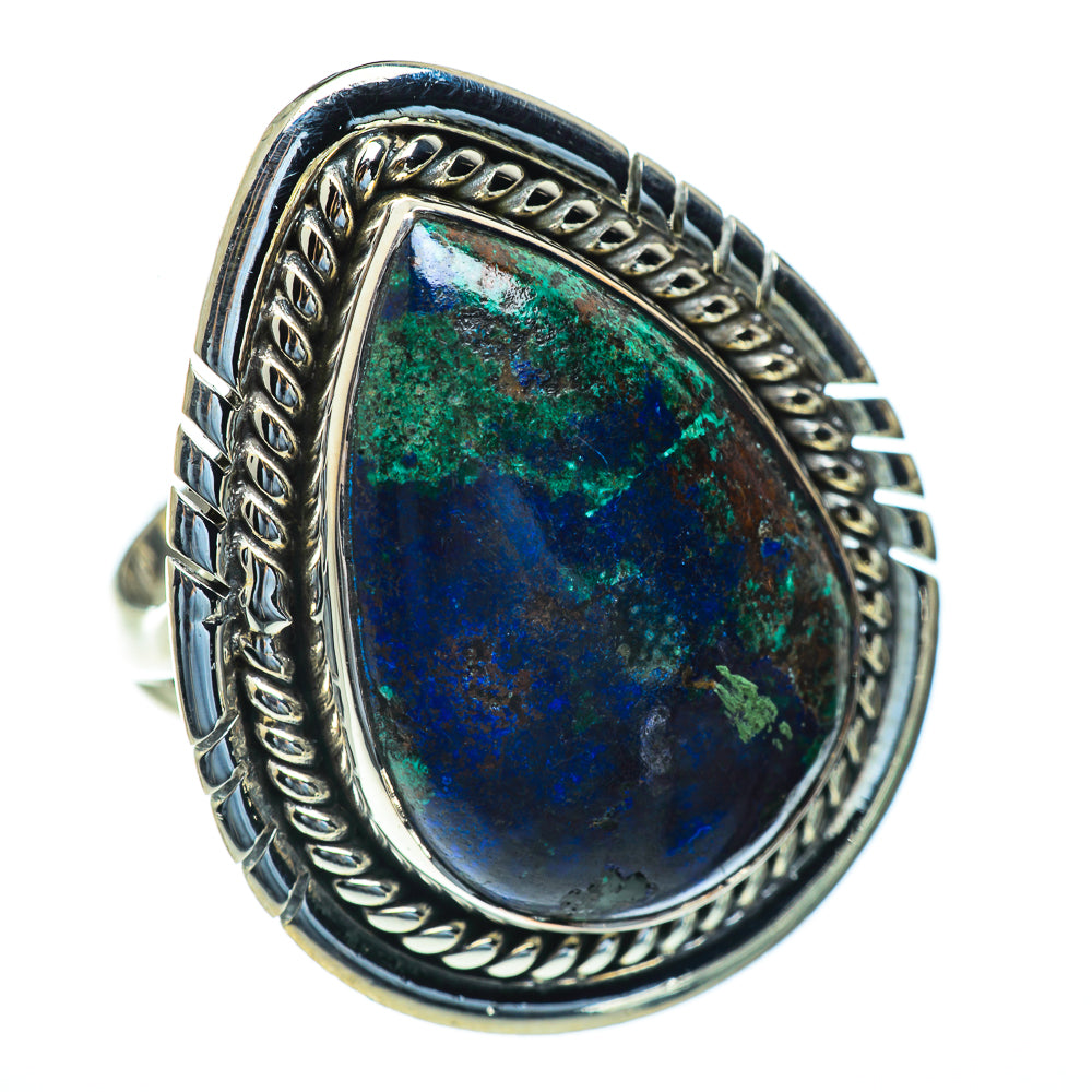 Chrysocolla Rings handcrafted by Anasilvercos - RING44262