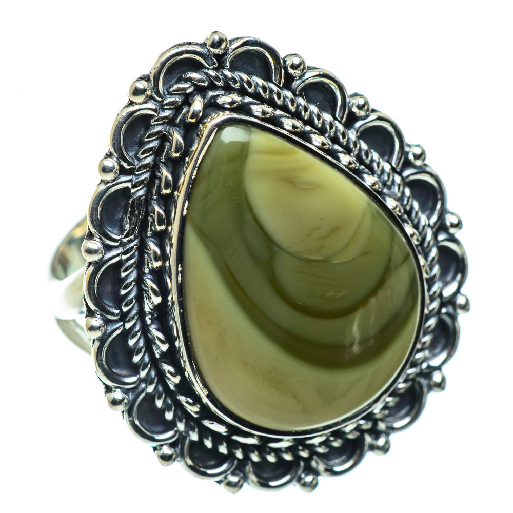 Willow Creek Jasper Rings handcrafted by Anasilvercos - RING44324