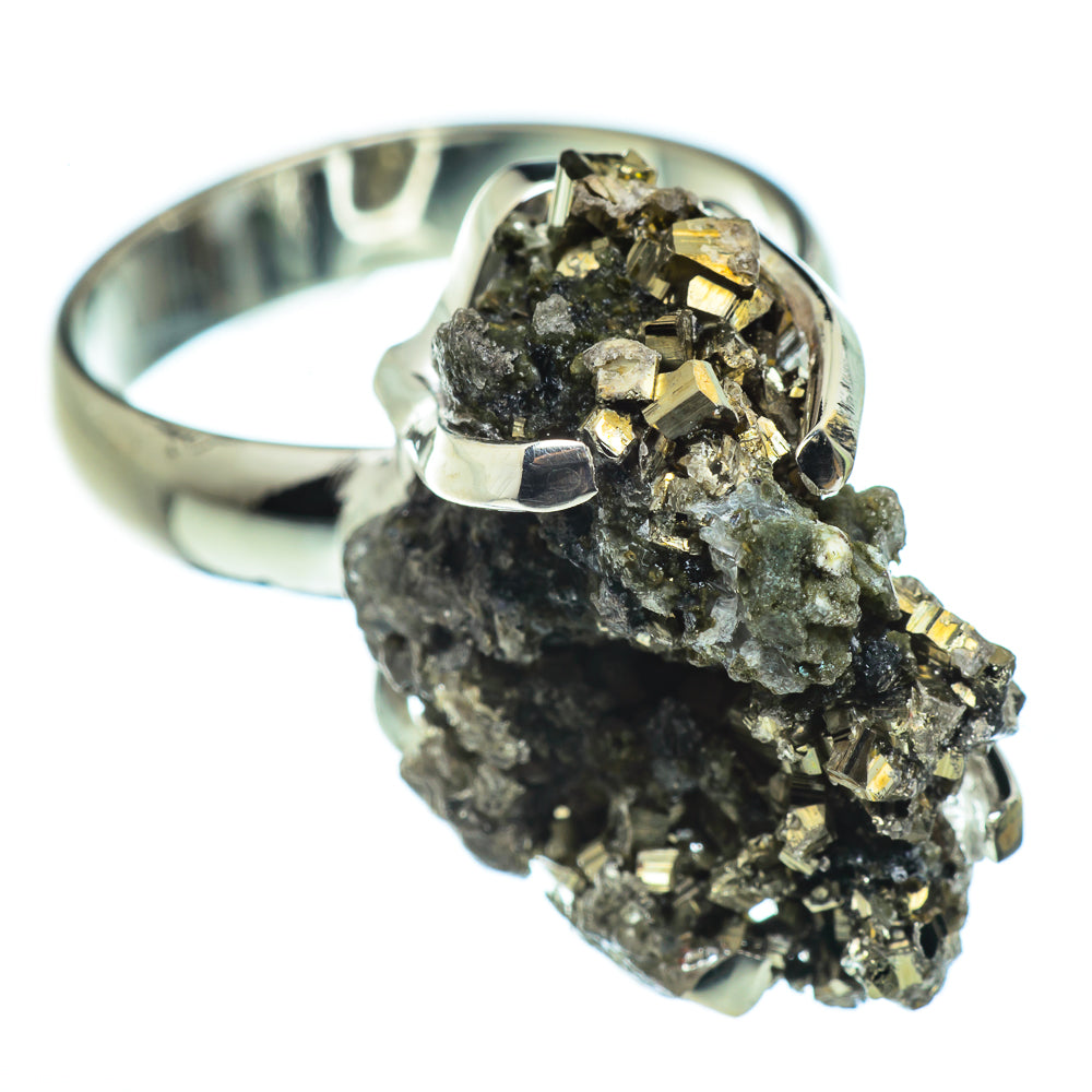 Bismuth Crystal Rings handcrafted by Anasilvercos - RING44335