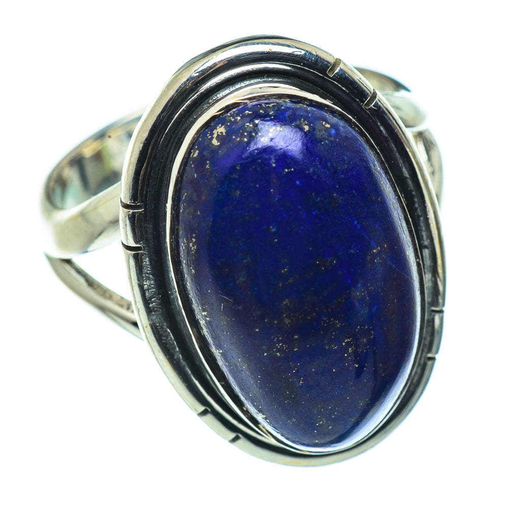 Lapis Lazuli Rings handcrafted by Anasilvercos - RING44352