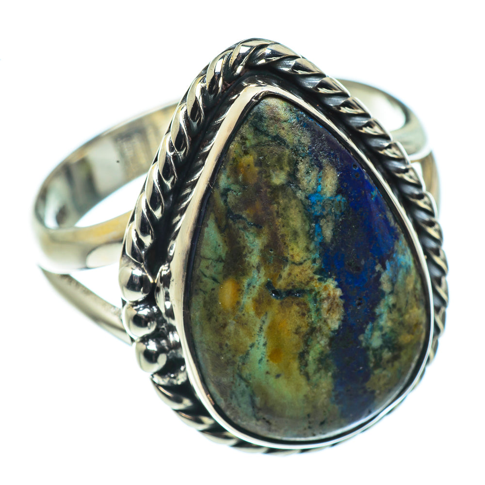 Azurite Rings handcrafted by Anasilvercos - RING44372