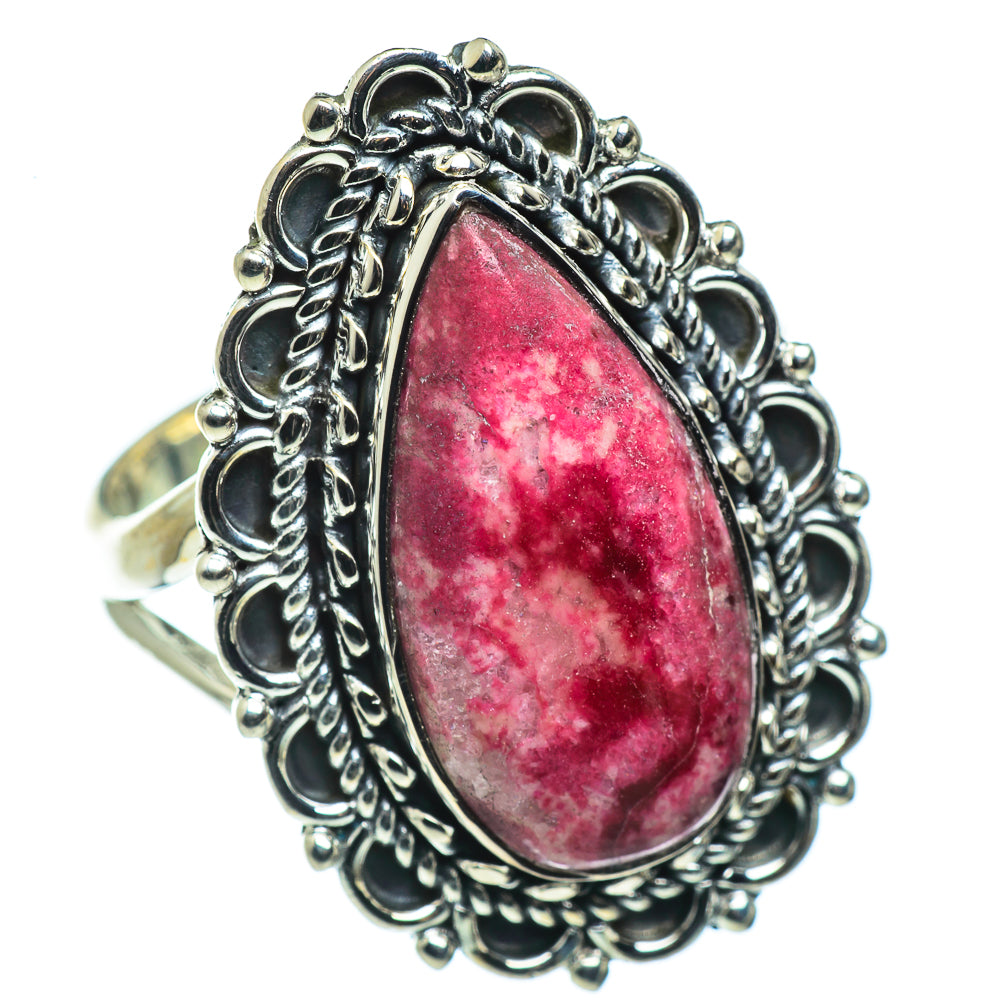 Thulite Rings handcrafted by Anasilvercos - RING44392