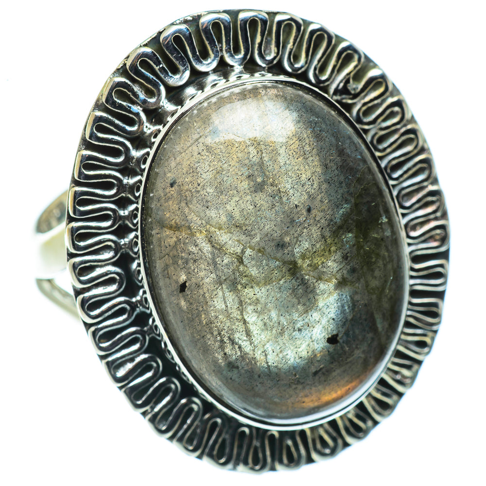 Labradorite Rings handcrafted by Anasilvercos - RING44463
