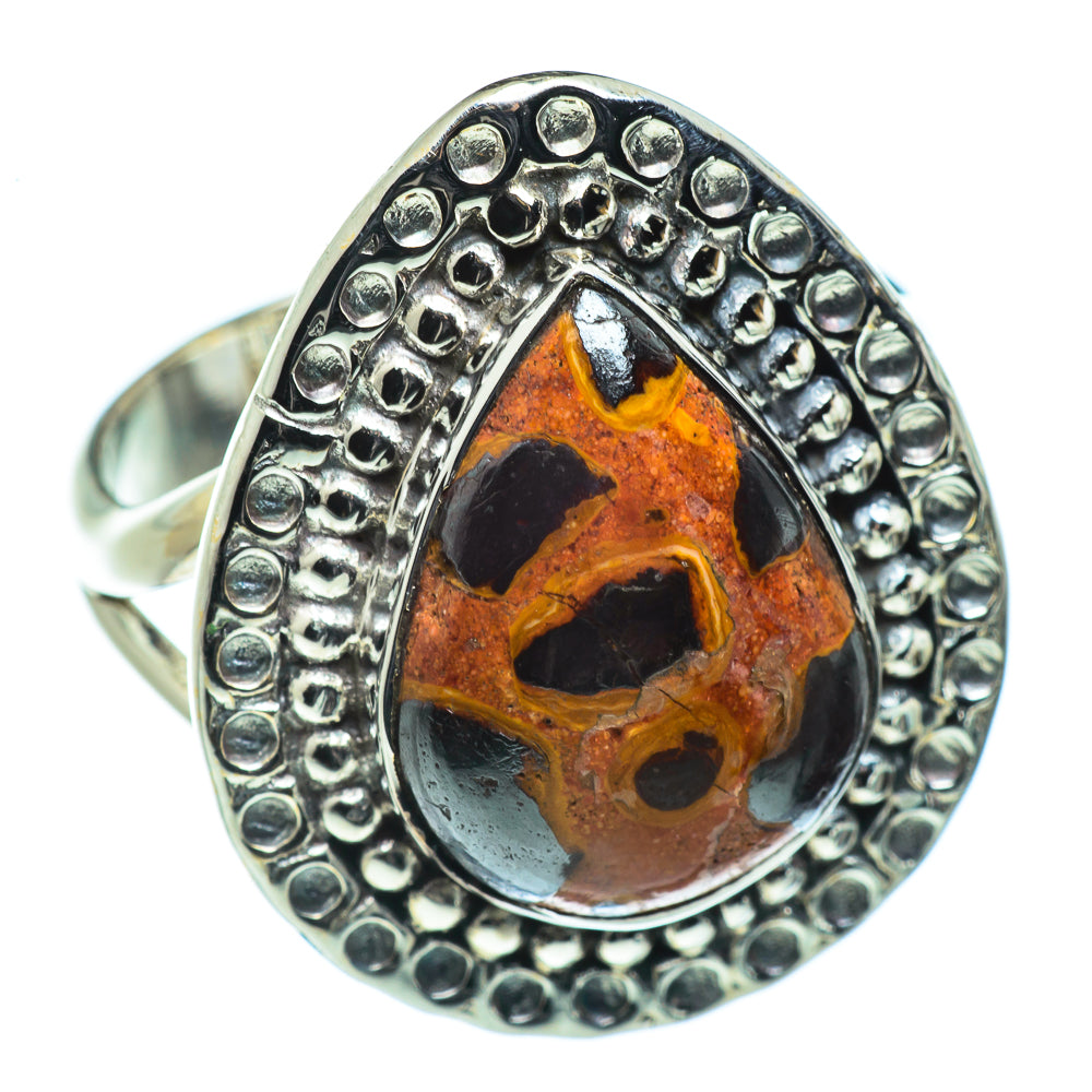 Chert Breccia Rings handcrafted by Anasilvercos - RING44484
