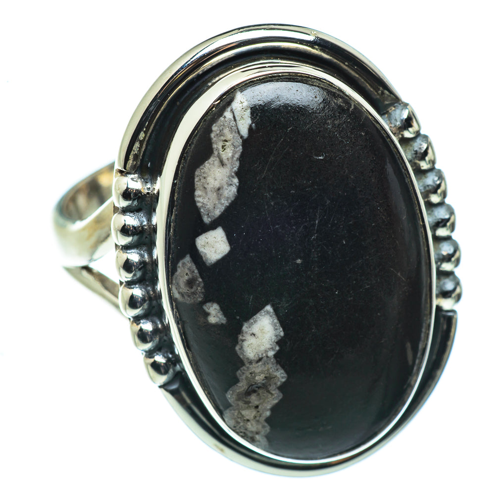 Pinolith Jasper Rings handcrafted by Anasilvercos - RING44490