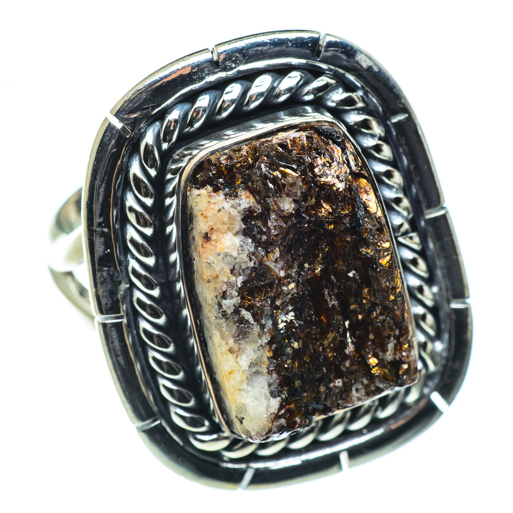 Astrophyllite Rings handcrafted by Anasilvercos - RING44506