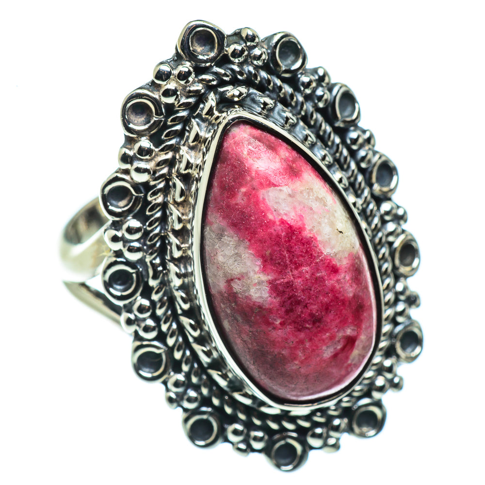Thulite Rings handcrafted by Anasilvercos - RING44509
