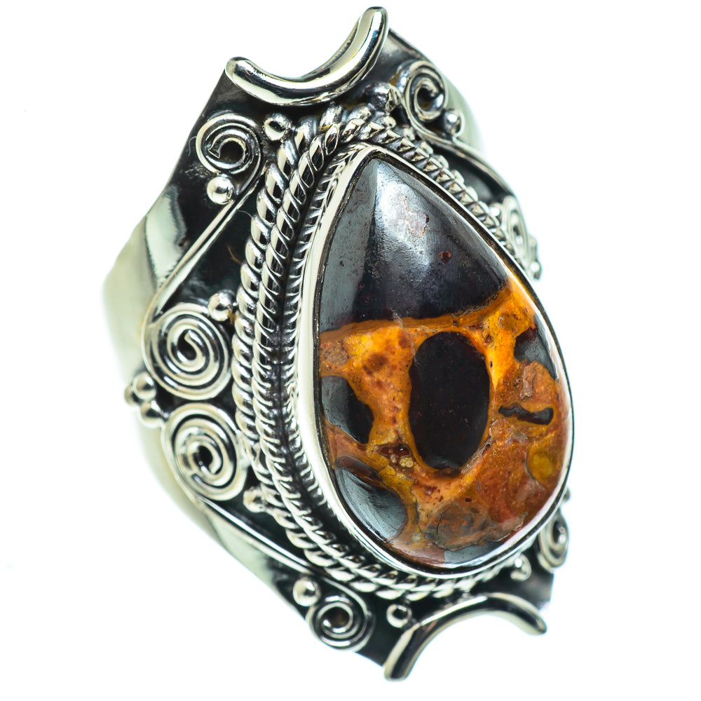 Chert Breccia Rings handcrafted by Anasilvercos - RING44561