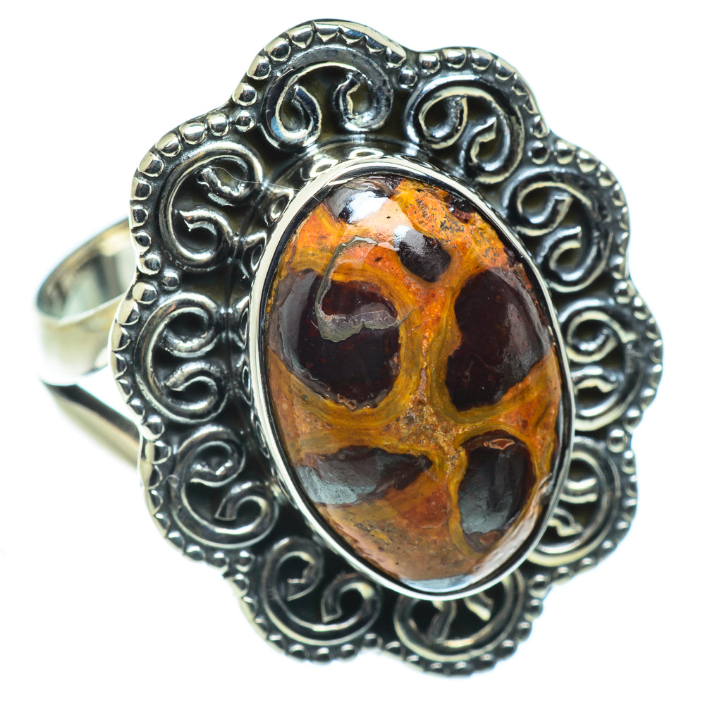Chert Breccia Rings handcrafted by Anasilvercos - RING44581