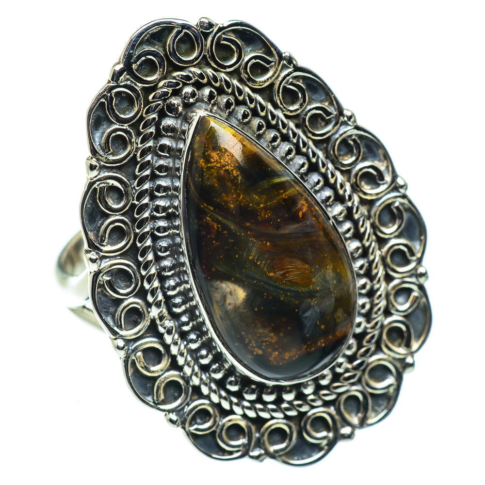 Pietersite Rings handcrafted by Anasilvercos - RING44617