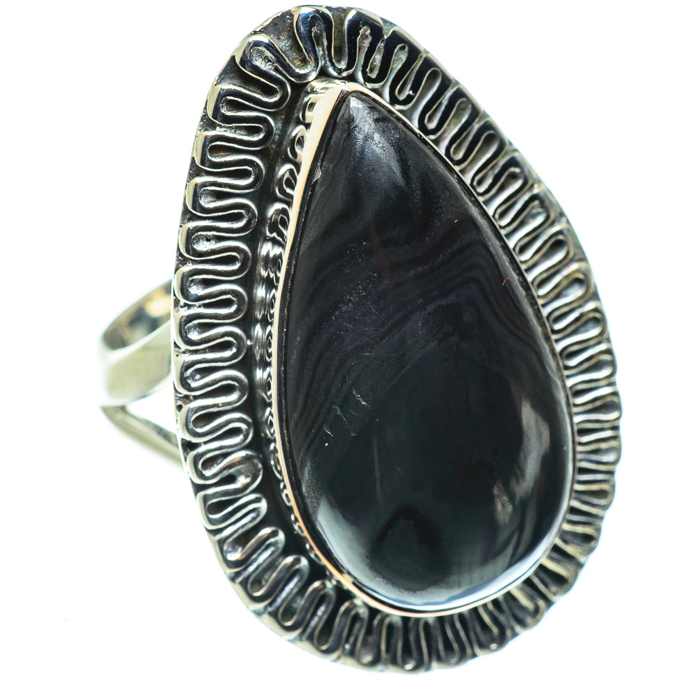 Psilomelane Rings handcrafted by Anasilvercos - RING44663
