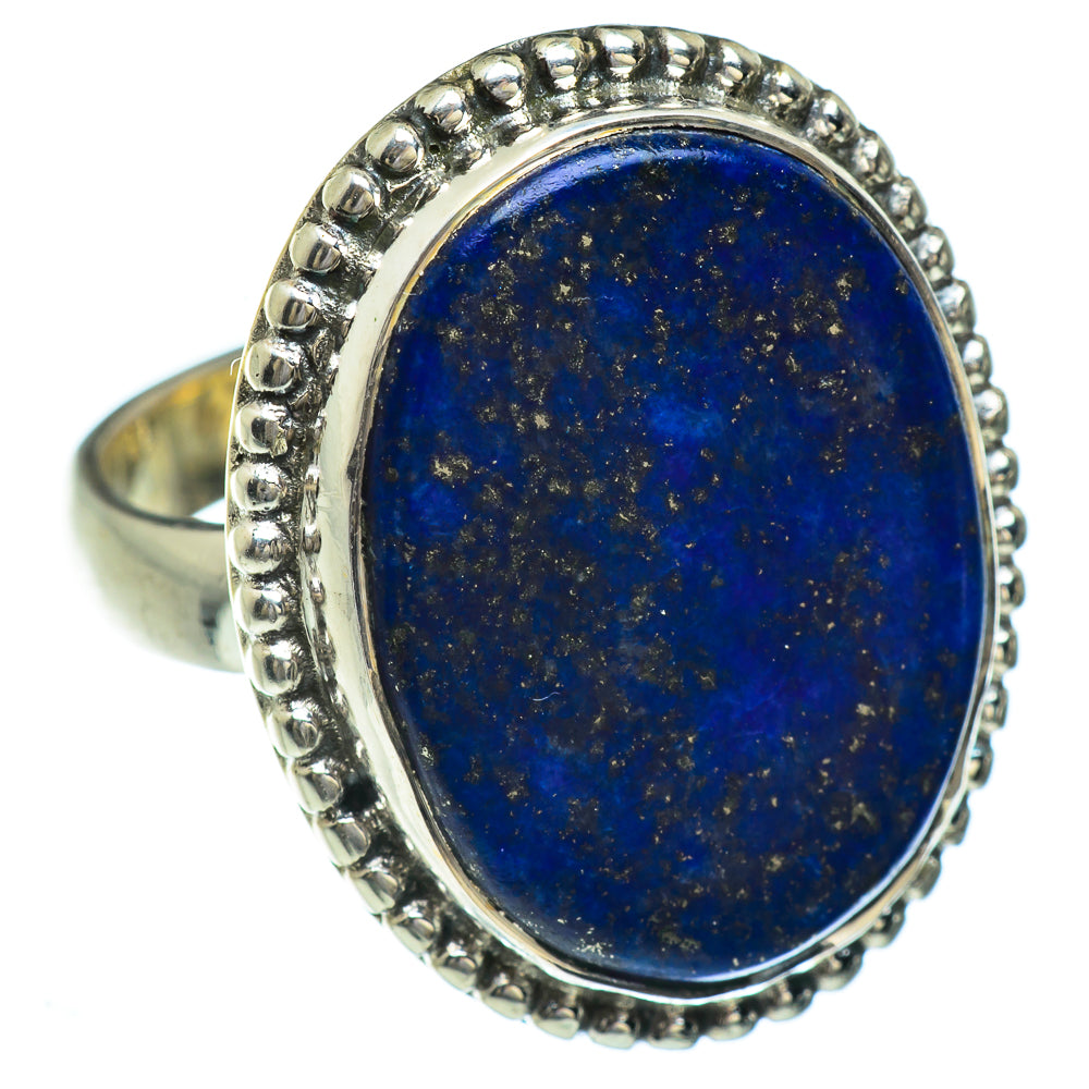 Lapis Lazuli Rings handcrafted by Anasilvercos - RING44690