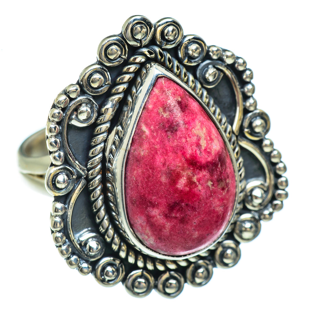 Thulite Rings handcrafted by Anasilvercos - RING44755