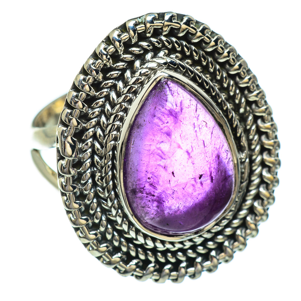 Amethyst Rings handcrafted by Anasilvercos - RING44758