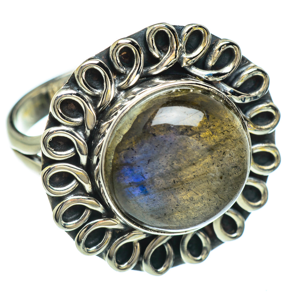 Labradorite Rings handcrafted by Anasilvercos - RING44794