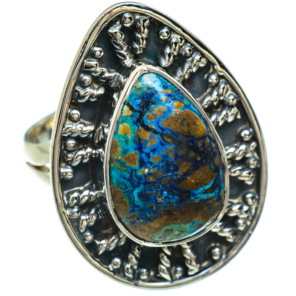 Azurite Rings handcrafted by Anasilvercos - RING44843