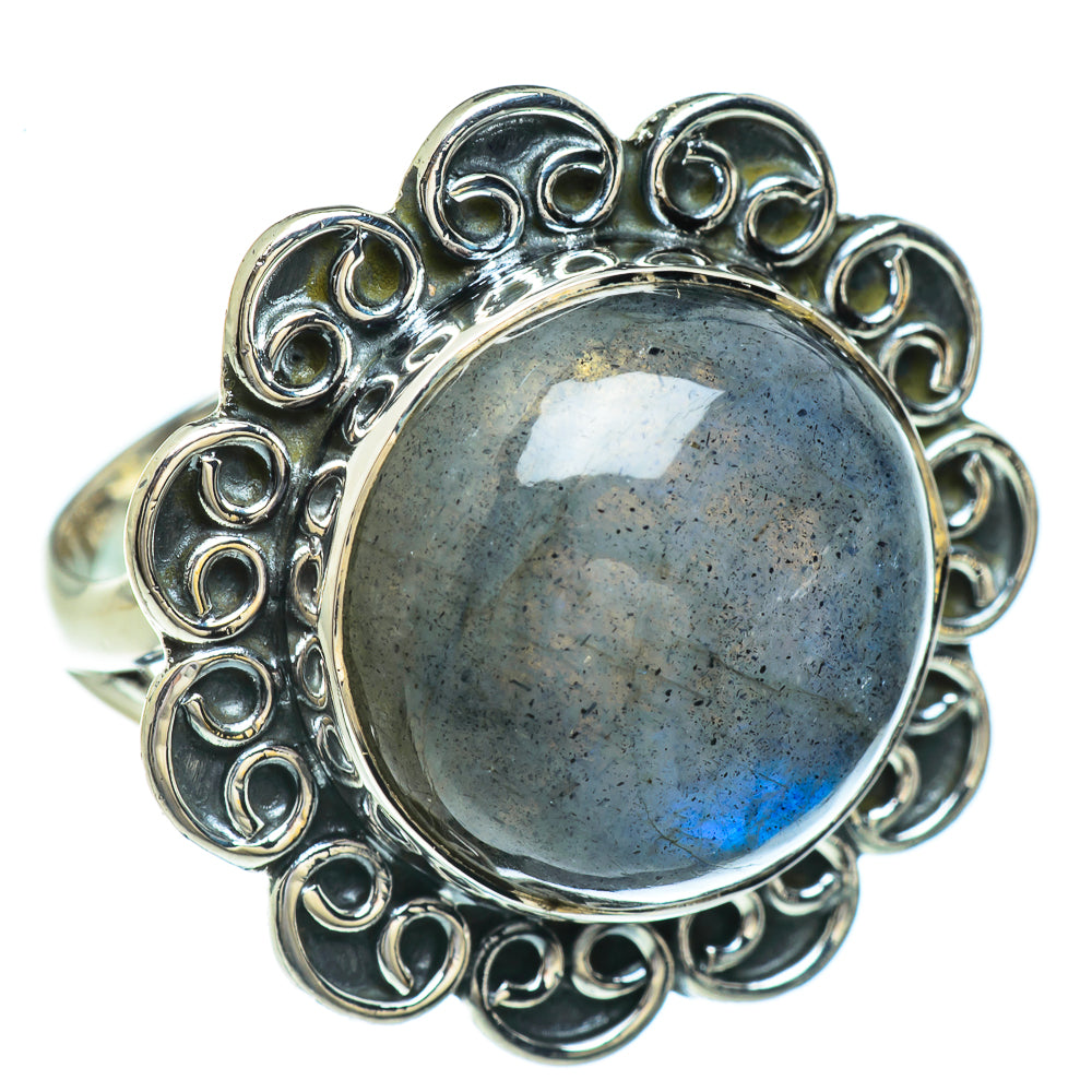 Labradorite Rings handcrafted by Anasilvercos - RING44862