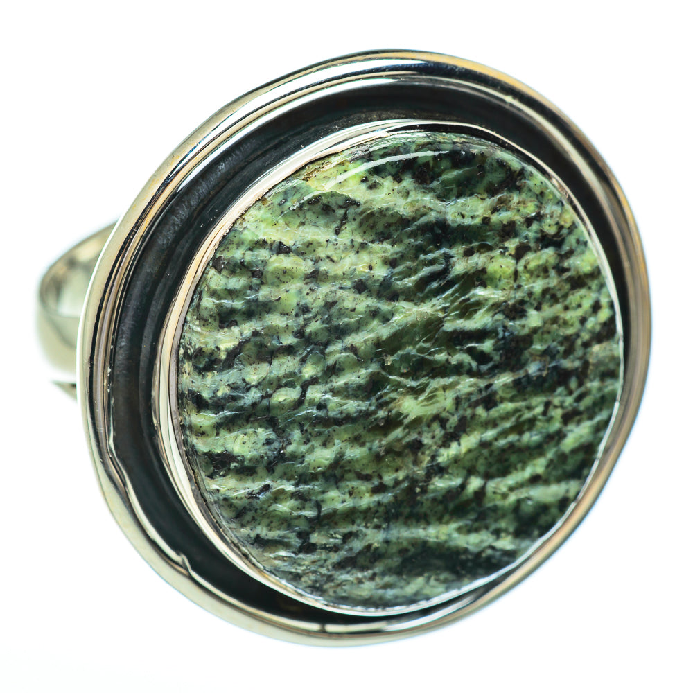 Lizard Jasper Rings handcrafted by Anasilvercos - RING44870