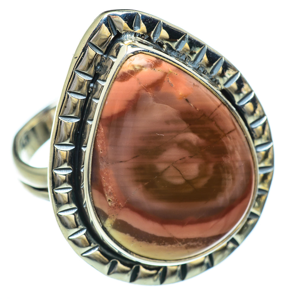 Willow Creek Jasper Rings handcrafted by Anasilvercos - RING44917