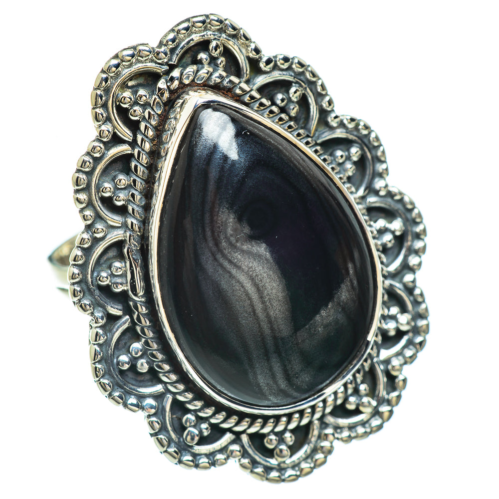 Psilomelane Rings handcrafted by Anasilvercos - RING44986