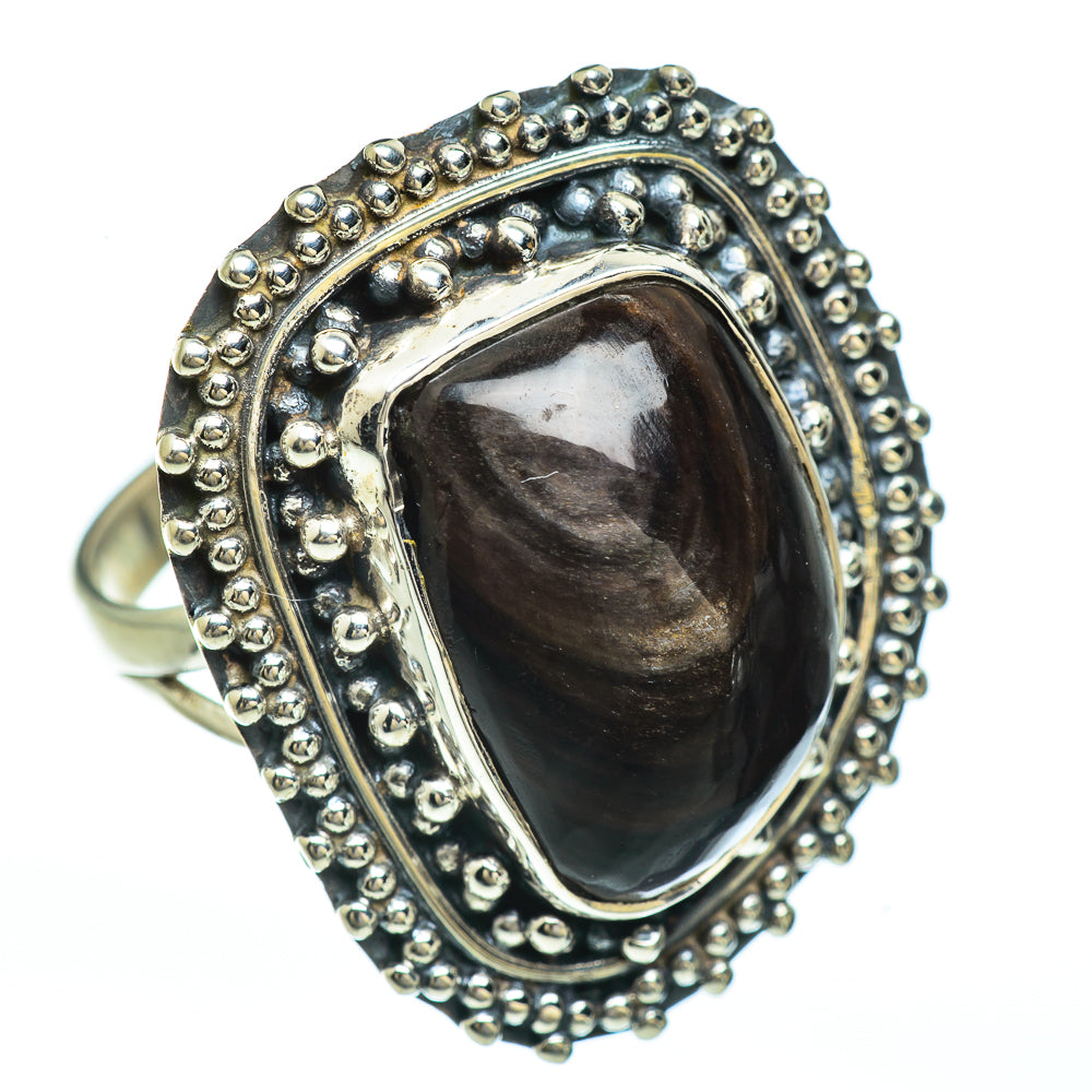 Psilomelane Rings handcrafted by Anasilvercos - RING45010 - Photo 2