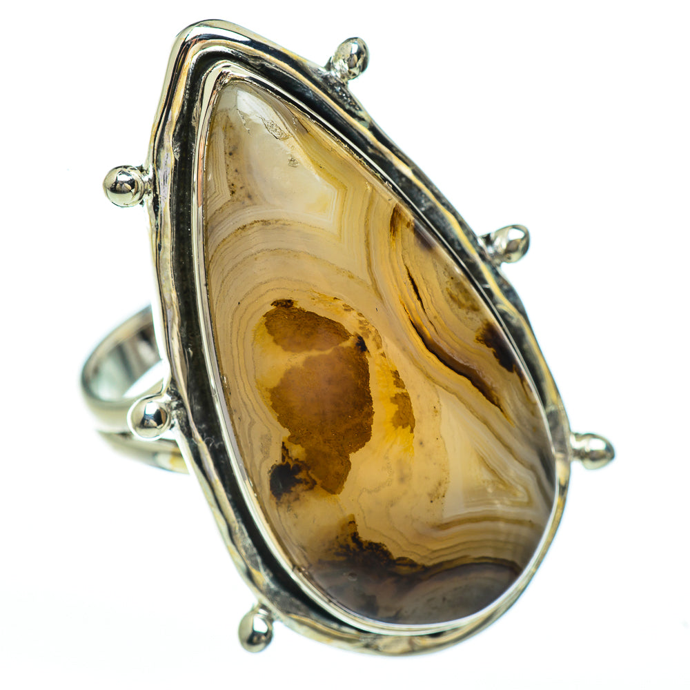 Ocean Jasper Rings handcrafted by Anasilvercos - RING45015