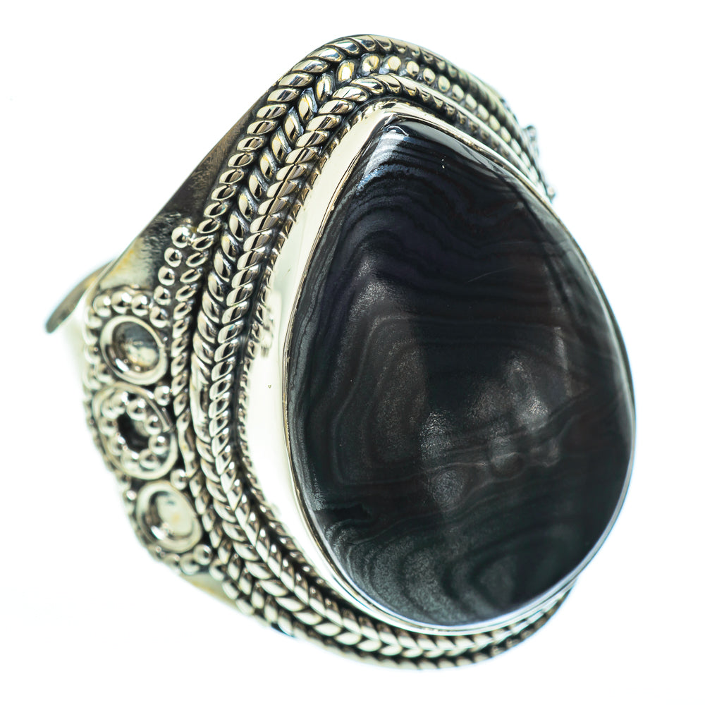Psilomelane Rings handcrafted by Anasilvercos - RING45024