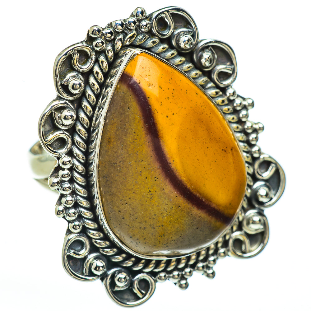 Mookaite Rings handcrafted by Anasilvercos - RING45042