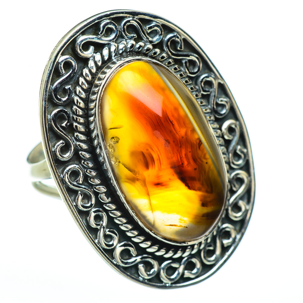 Montana Agate Rings handcrafted by Anasilvercos - RING45053
