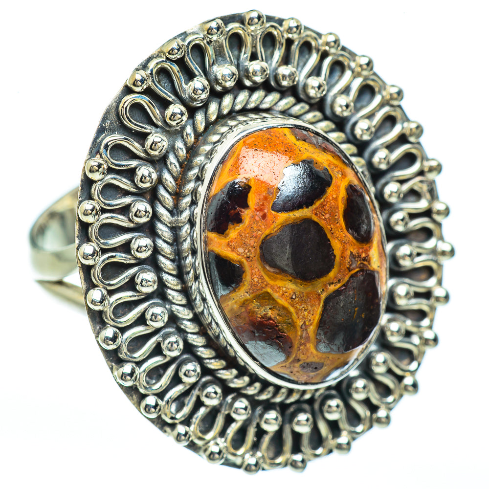 Chert Breccia Rings handcrafted by Anasilvercos - RING45078