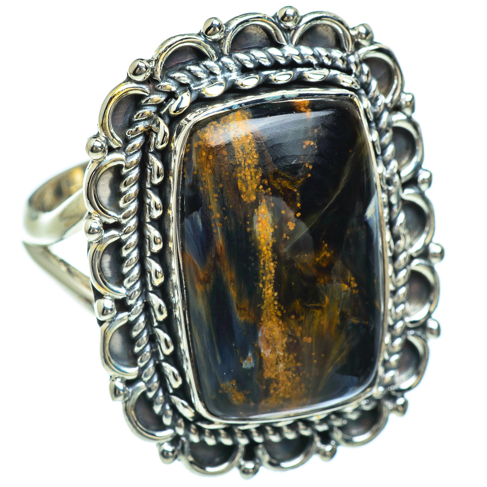 Pietersite Rings handcrafted by Anasilvercos - RING45106