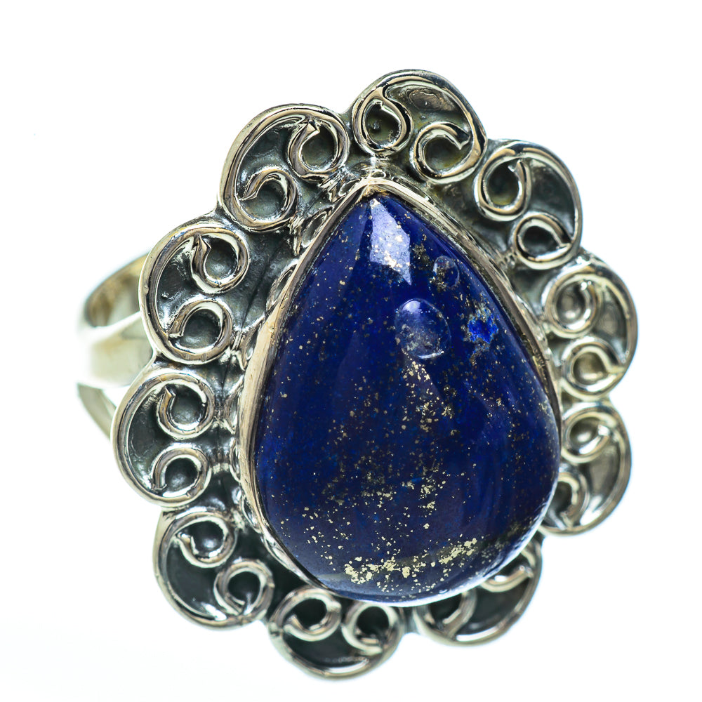 Lapis Lazuli Rings handcrafted by Anasilvercos - RING45118