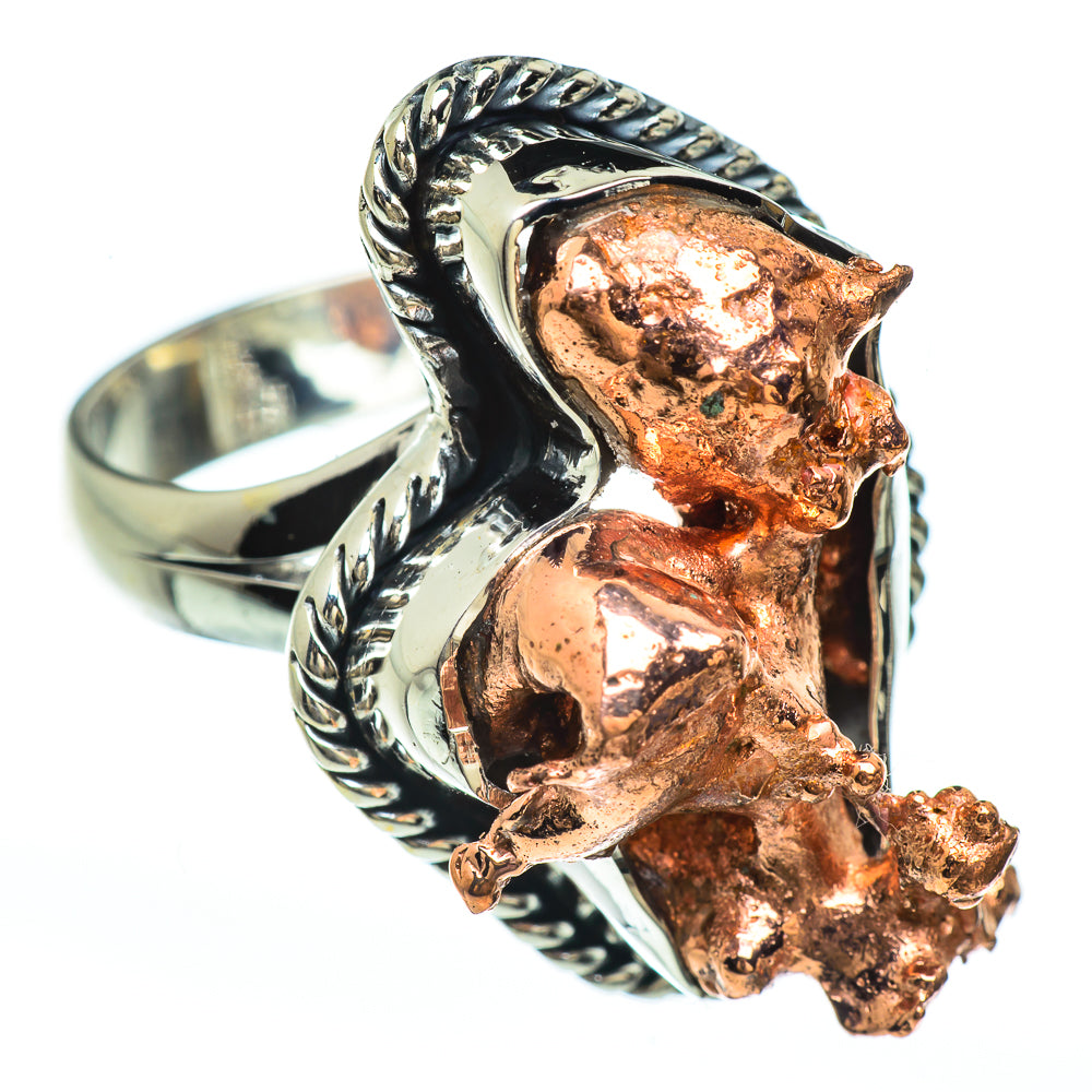 Splash Copper Rings handcrafted by Anasilvercos - RING45133