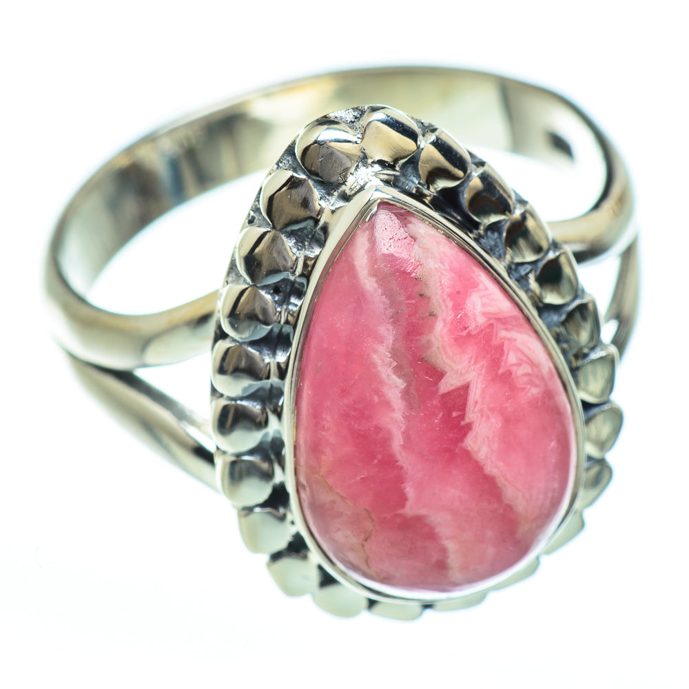 Rhodochrosite Rings handcrafted by Anasilvercos - RING45160