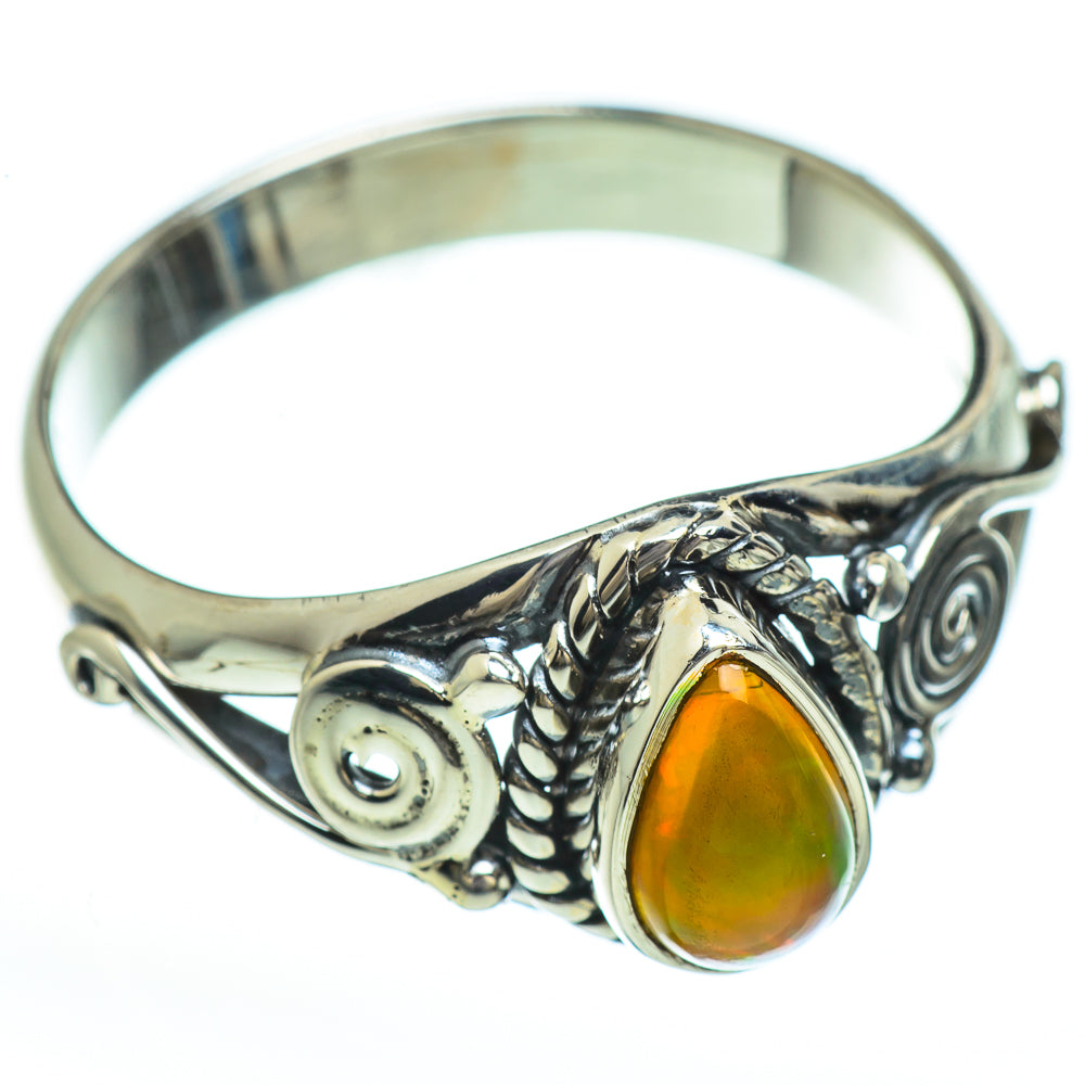 Ethiopian Opal Rings handcrafted by Anasilvercos - RING45172