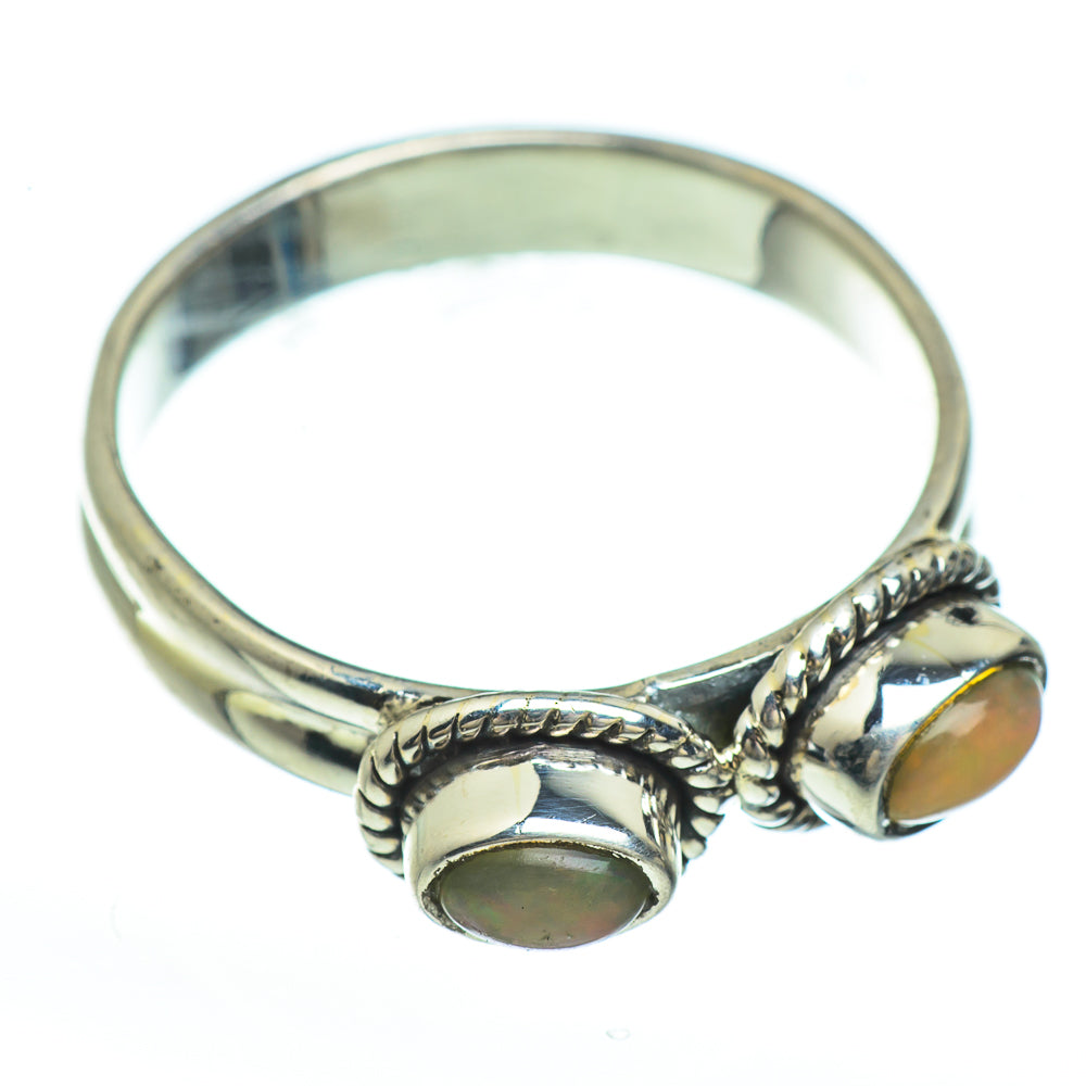 Ethiopian Opal Rings handcrafted by Anasilvercos - RING45197