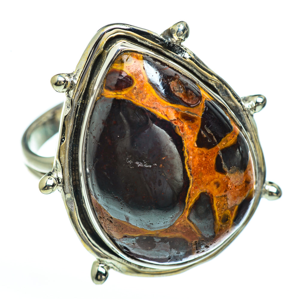 Chert Breccia Rings handcrafted by Anasilvercos - RING45209