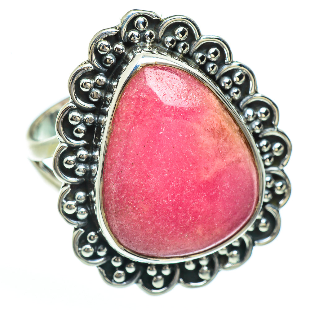 Rhodochrosite Rings handcrafted by Anasilvercos - RING45213