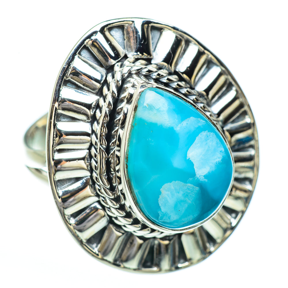 Larimar Rings handcrafted by Anasilvercos - RING45251