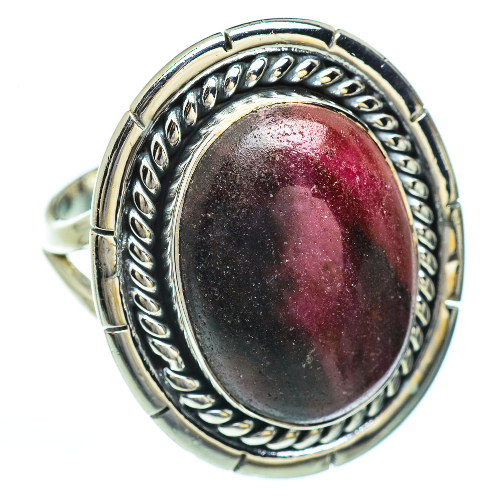 Rhodonite Rings handcrafted by Anasilvercos - RING45258